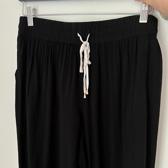 Nordstrom Black and White Track Pants - Picture 1 of 7
